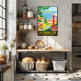 La Corne DOr Travel Poster