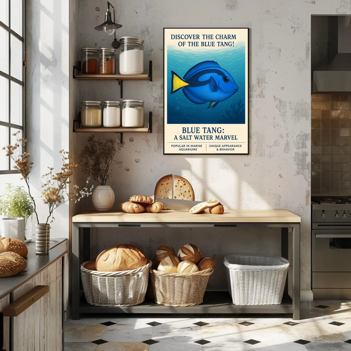 Discover The Charm Of The Blue Tang Poster