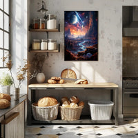 Cosmic Landscape Poster PosterGoat
