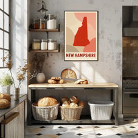 New Hampshire A Modern Tribute Poster