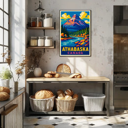 Athabaska, Canada Poster