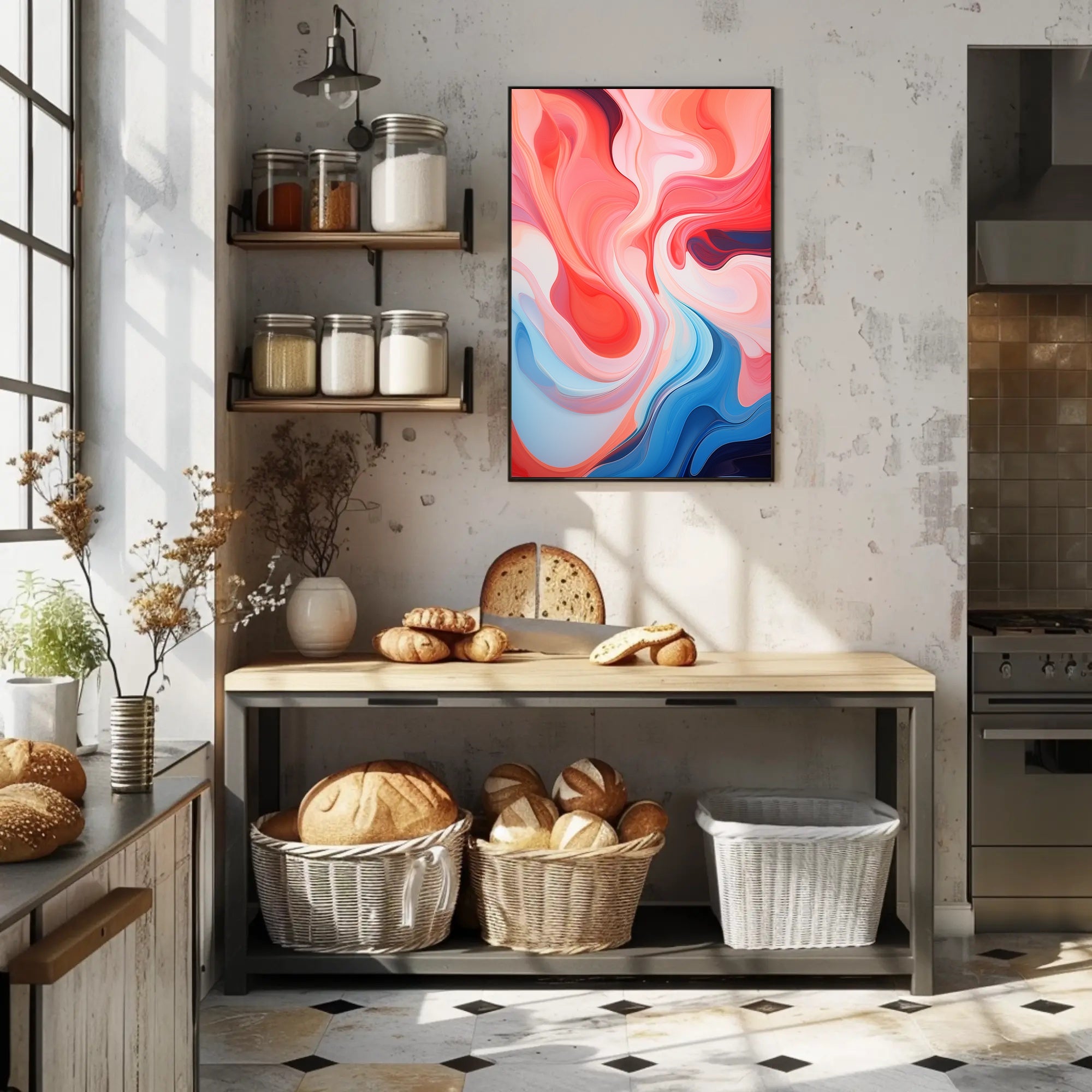 Abstract Fluidity Abstract Poster