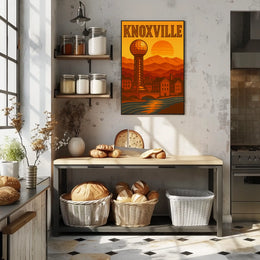 Knoxville Sunset Poster