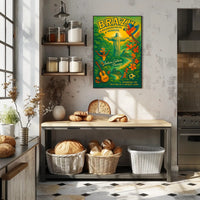 Brazil A Kaleidoscope Of Wonders Poster