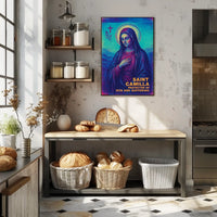 Saint Camilla Protector of the Sick and Suffering Poster