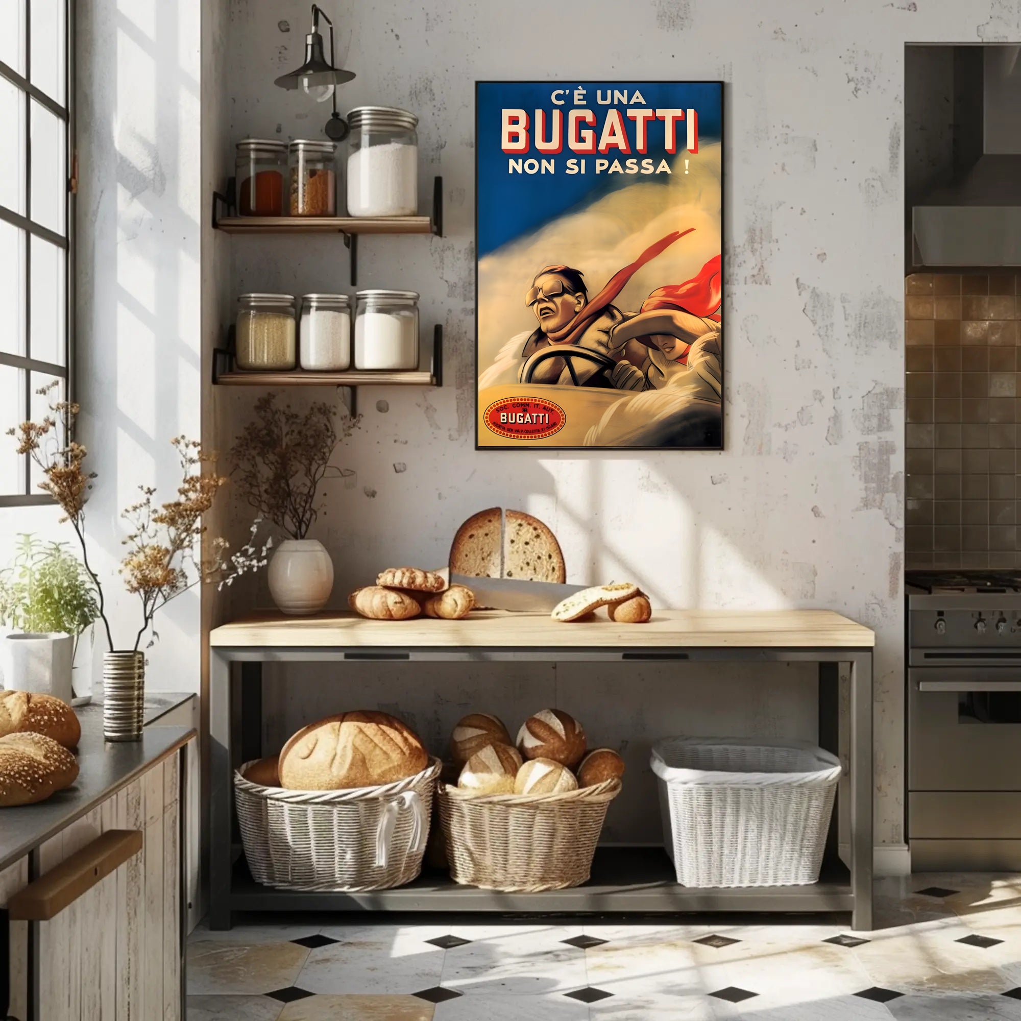 Bugatti Speed and Style Poster