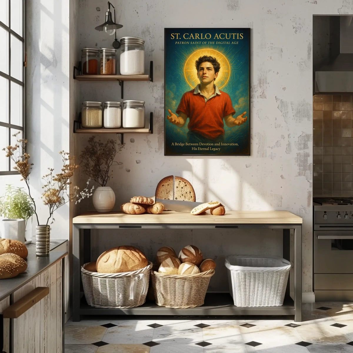 St. Carlo Acutis Patron Saint Of The Poster