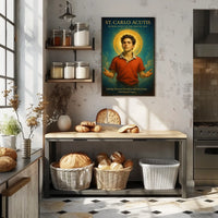 St. Carlo Acutis Patron Saint Of The Poster