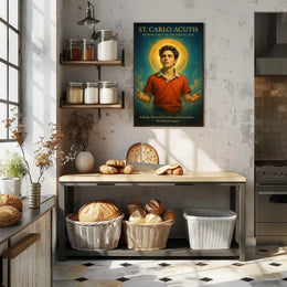 St. Carlo Acutis Patron Saint Of The Poster