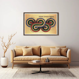 Izstade Sports Maksla Poster