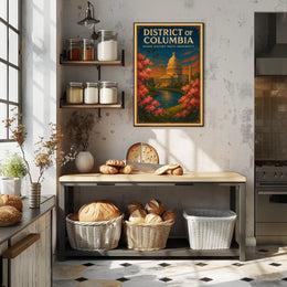 District Of Columbia Poster For History Lovers Modernity