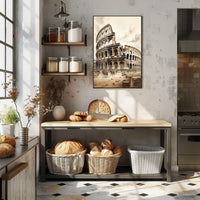 The Colosseum A Timeless Icon Poster