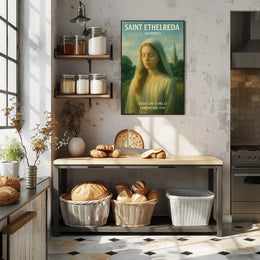 Saint Ethelreda (Audrey) Poster