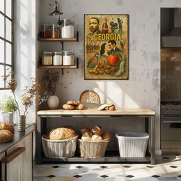 Georgia Heritage Montage Poster