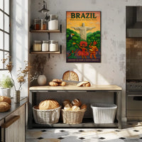 Discover the Heart of South America Poster