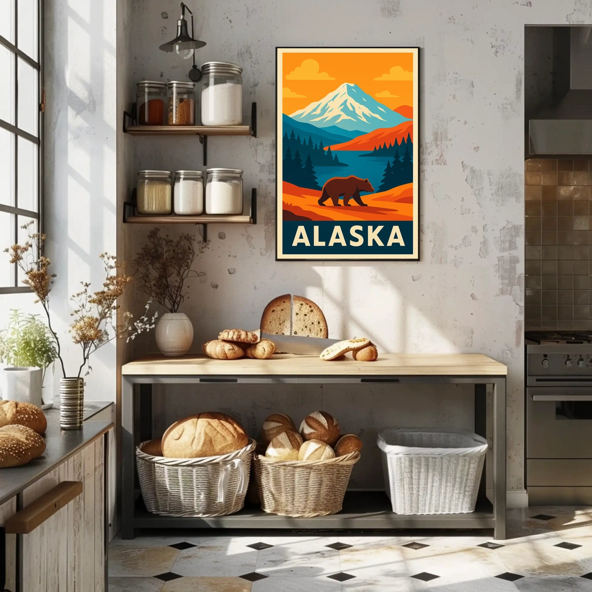 Alaska Wilderness Poster