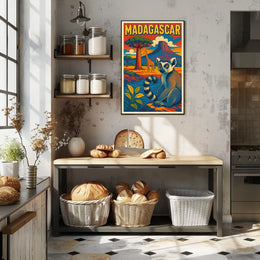 Madagascar Wildlife Adventure Poster