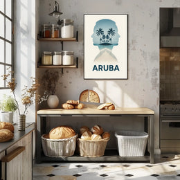 Aruba Tropical Escape Poster
