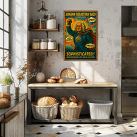 Johann Sebastian Bach – Composer Extraordinaire Poster PosterGoat