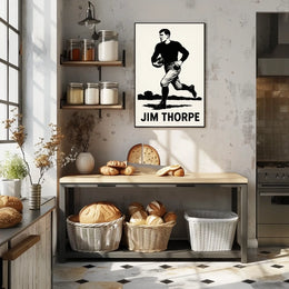 Jim Thorpe Legendary Athlete Poster