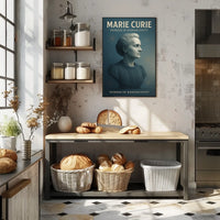 Marie Curie Pioneer Of Radioactivity Poster