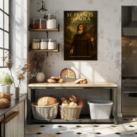 Spiritual Devotion Healing Mystical Painterly Poster