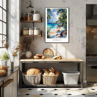 Seychelles Paradise Poster