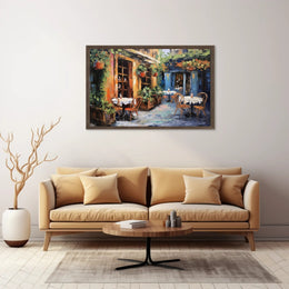 Charming Café Corner Poster