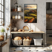 Tuscany Countryside Tranquil Escape Travel Poster