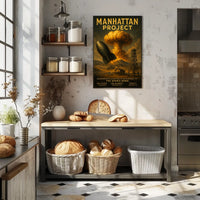 Manhattan Project Commemoration Poster