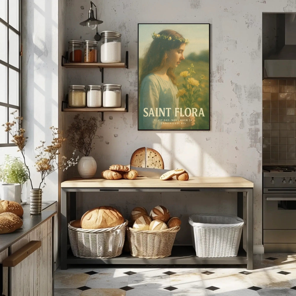 Saint Flora Poster