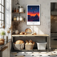 Cappadocia Adventure Hot Air Balloon Travel Poster