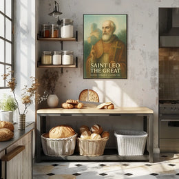 Saint Leo The Great Poster