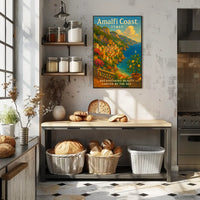 Breathtaking Beauty Carved by the Sea Poster