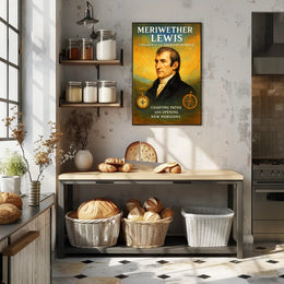 Meriwether Lewis - Explorer of the American Frontier Poster PosterGoat