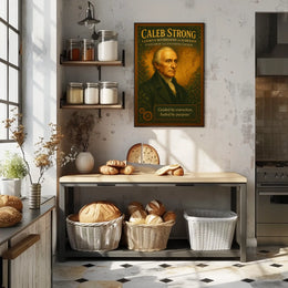 Caleb Strong A Legacy of Determination Poster