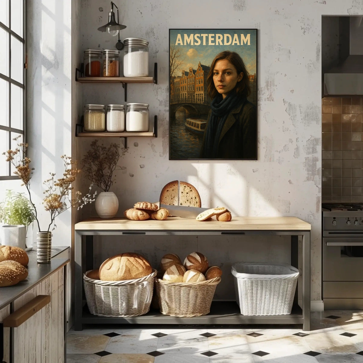 Amsterdam Elegance Poster
