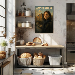 Amsterdam Elegance Poster
