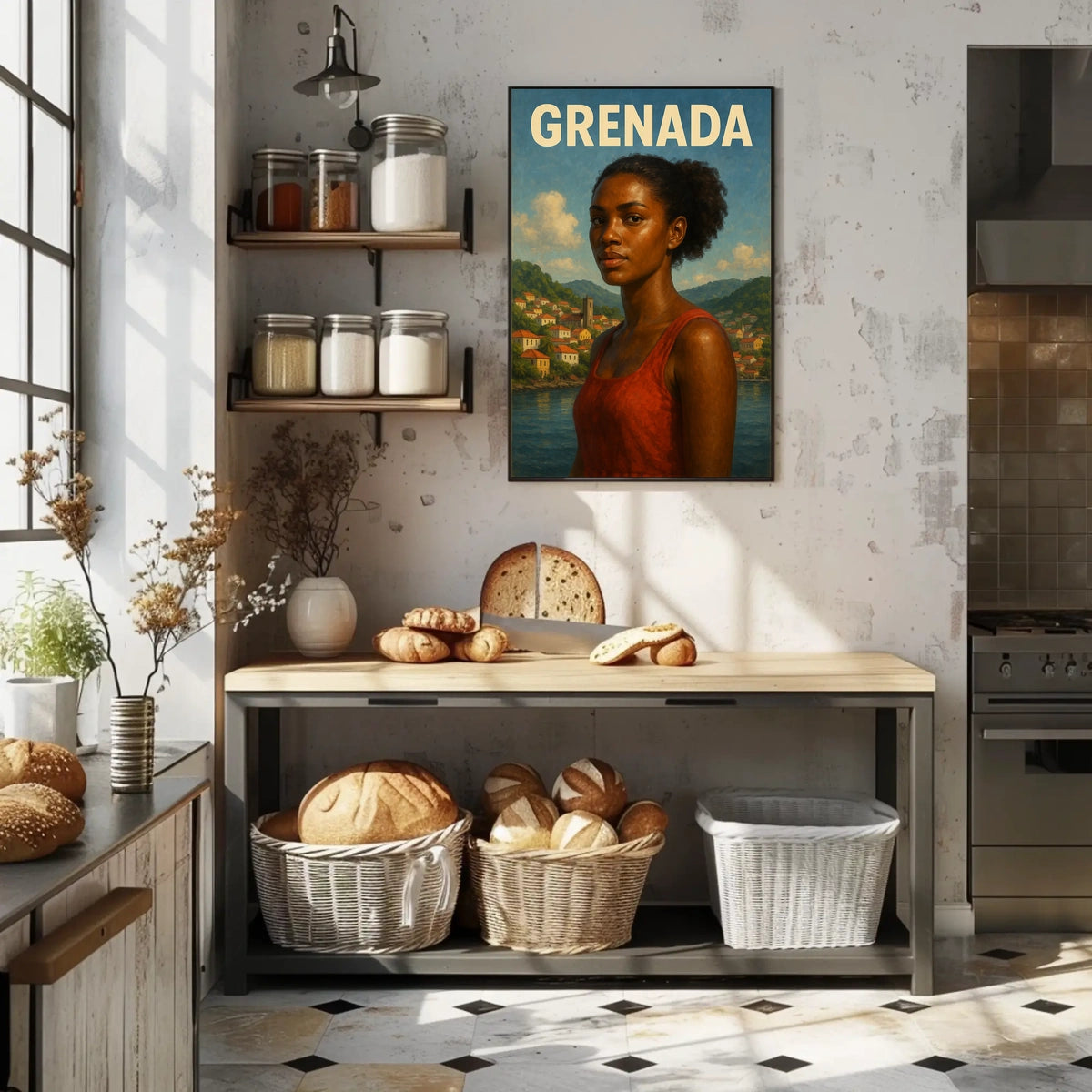 Grenada A Portrait of Culture Poster