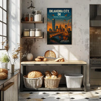 Oklahoma City The Big Friendly Poster
