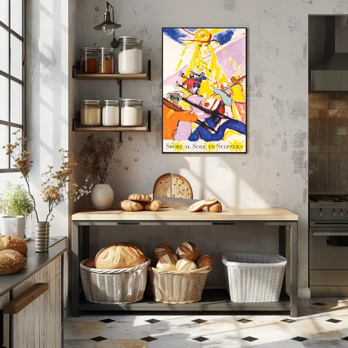 Sportal Sole In Svizzera Poster