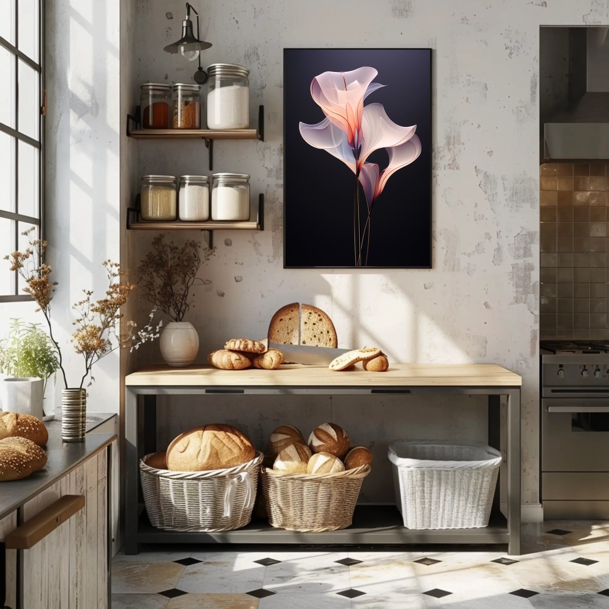 Ethereal Blossoms Poster PosterGoat