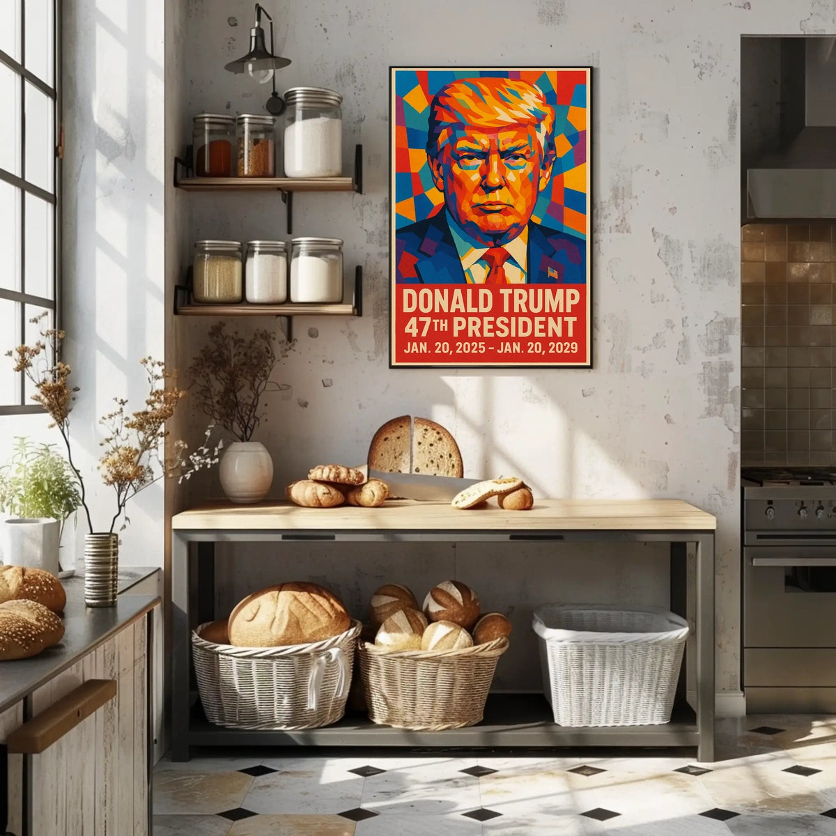 Donald Trump 47th President Poster