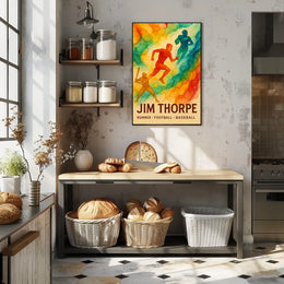 Jim Thorpe Multisport Legend Poster