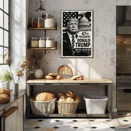 Donald Trump The Resolute Patriot Poster