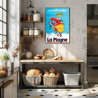 La Plagne Le Sourire En Plus Poster