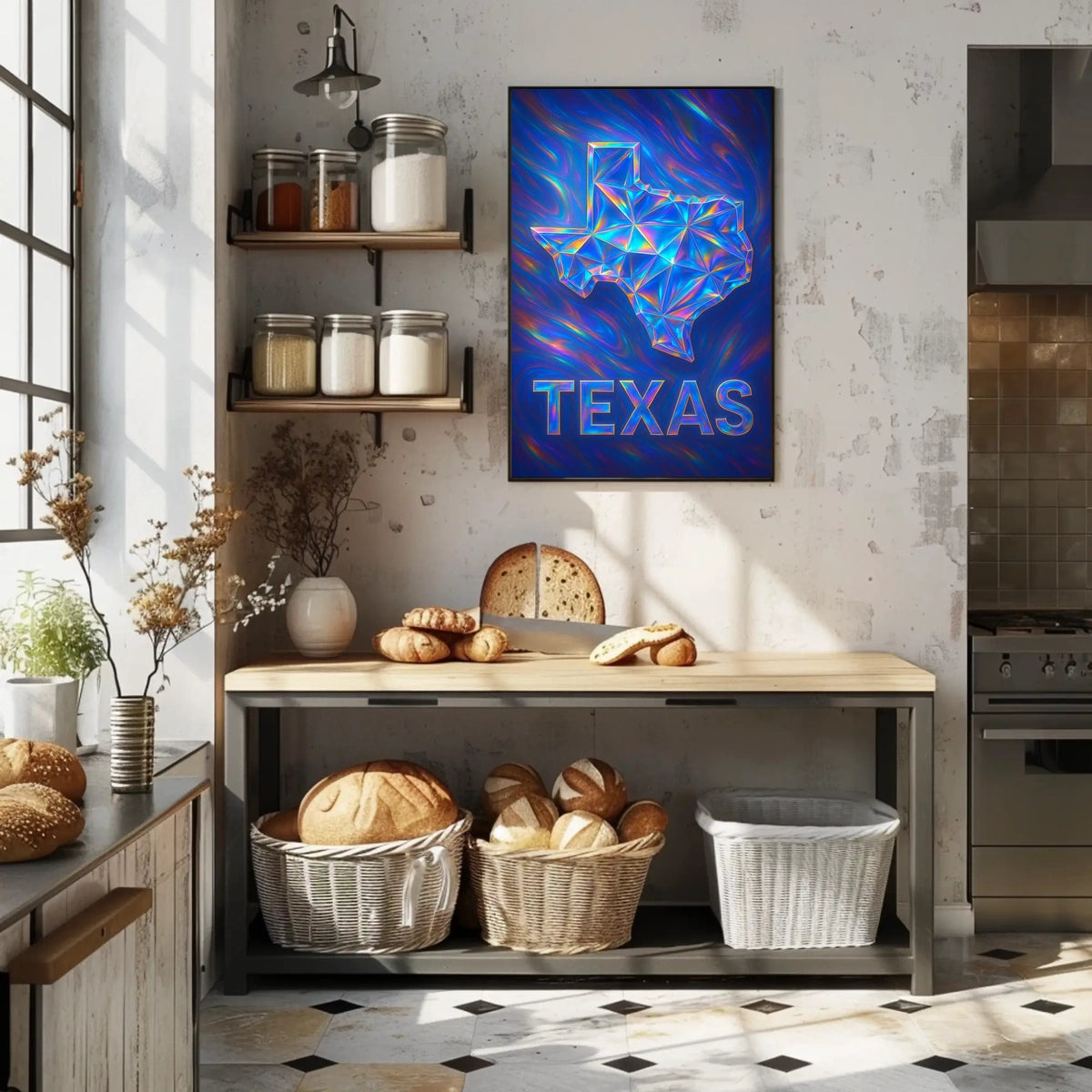 Texas In Prism Poster