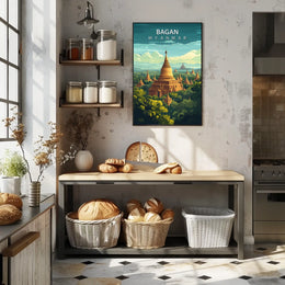 Bagan, Myanmar Poster