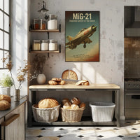 MiG-21: Phantom Hunter of the North Poster PosterGoat