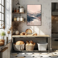 Serene Mountain Landscape Poster